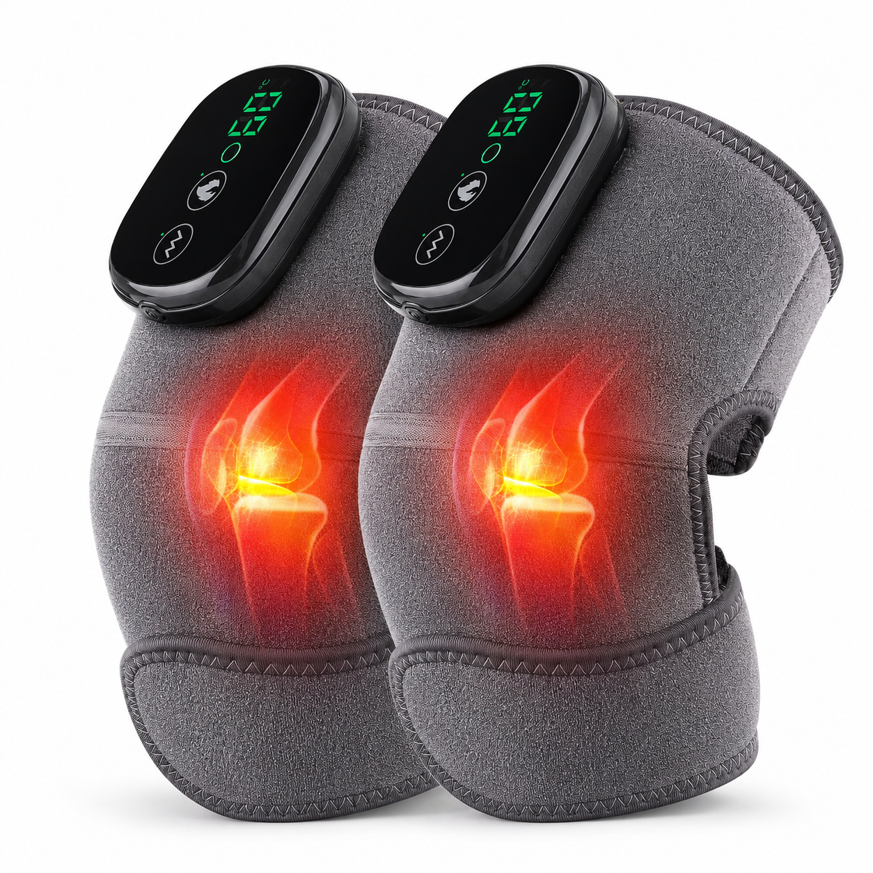 Heated Vibration Knee Massager Wrap