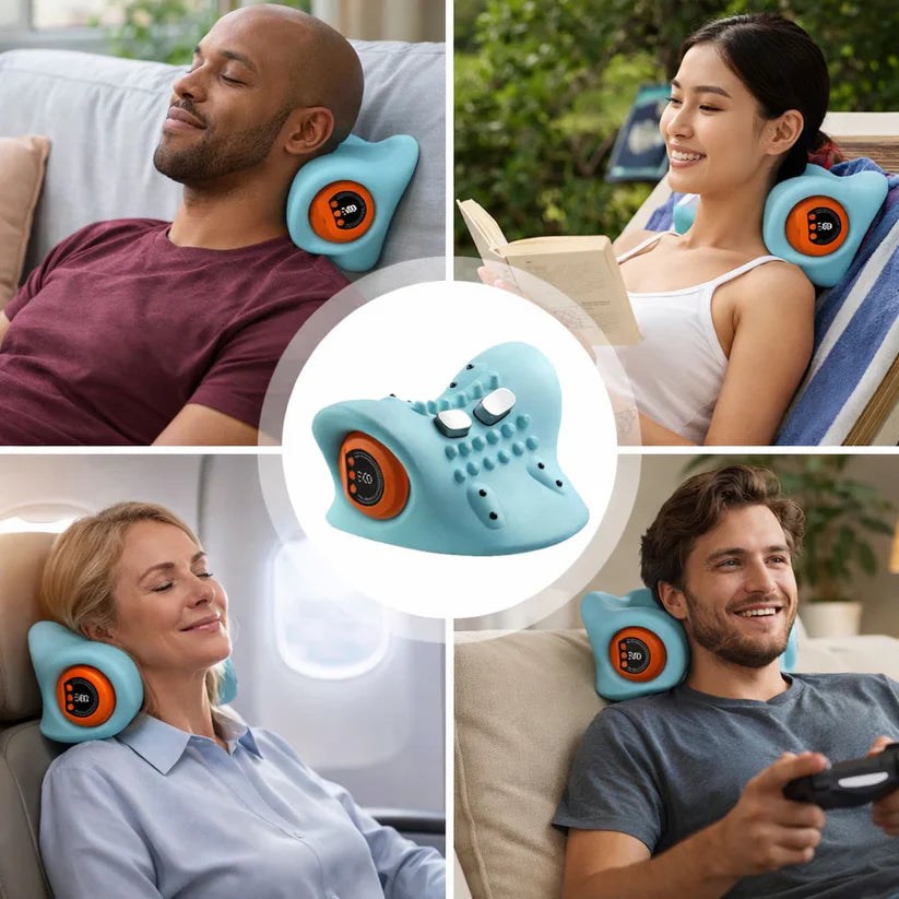 Hugterra Heated Cervical Neck Massager & Traction Device