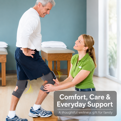 Heated Vibration Knee Massager Wrap